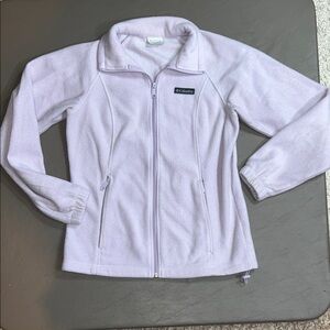 Women’s small light purple Columbia Lavender Fleece Jacket